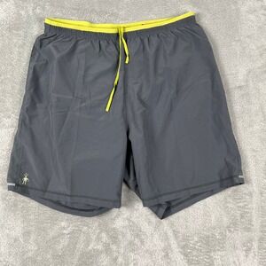 Smartwool PhD Running Shorts Men's (32) Gray Size L Athletic Workout Gorpcore